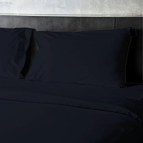 Luxury Sheet Set 1800 Count 4 Piece Brushed Microfiber Deep Pocket - High Quality Super Soft Hotel Comfortable Sheets (California King, Dark Blue)