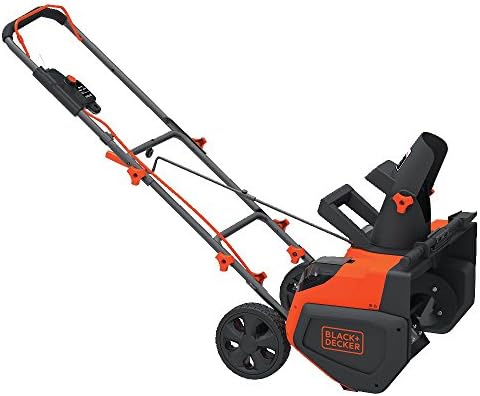 black and decker junior snow blower