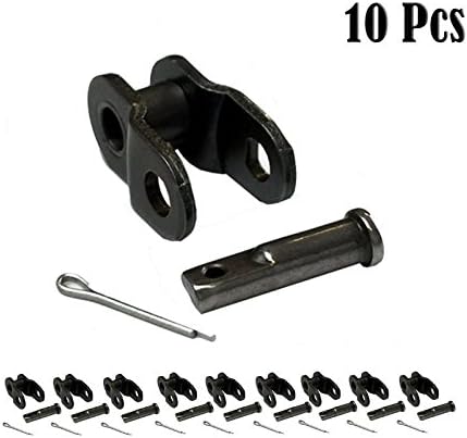 10-Pieces #420 Offset Link1/2 Link, Half Link, Crank Link, Motorized Bicycle