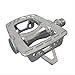 MKS GR-9 Platform Pedals Silver, 9/16 Inch