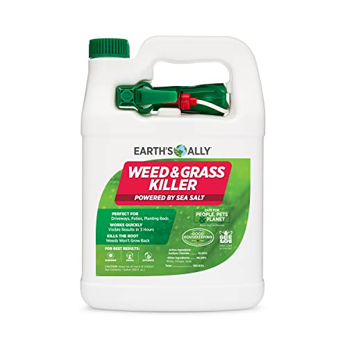 Earth's Ally Weed and Grass Killer Safe, PetFriendly Natural Weed
