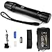 Brightest Tactical Flashlight, High-Powered LED Flashlights - Zoomable for Emergency Camping Accessories Hiking Everyday Use - Great Gift Surprise (1Pack Black)