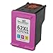 SPEEDYINKS Remanufactured Ink Cartridge Replacement for HP 62XL C2P07AN High Yield (Color, 2-pk) Compatible w 5540 5541 5542 5544 5545 5547 5548 5640 5642 5644 5646 5661 5663 5665 7640 8005 and More