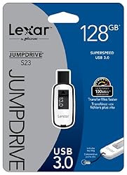 Lexar JumpDrive S23 128GB USB 3.0 Flash Drive