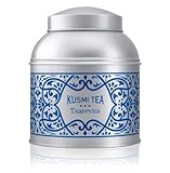 Kusmi Tea Tsarevna Limited Edition Black Tea - Ginger, Cardamom Seeds, Cinnamon, Licorice Root, Orange Peel, and Aniseed Infusion Enjoy a Festive Delight (7oz Tin 80 Servings)