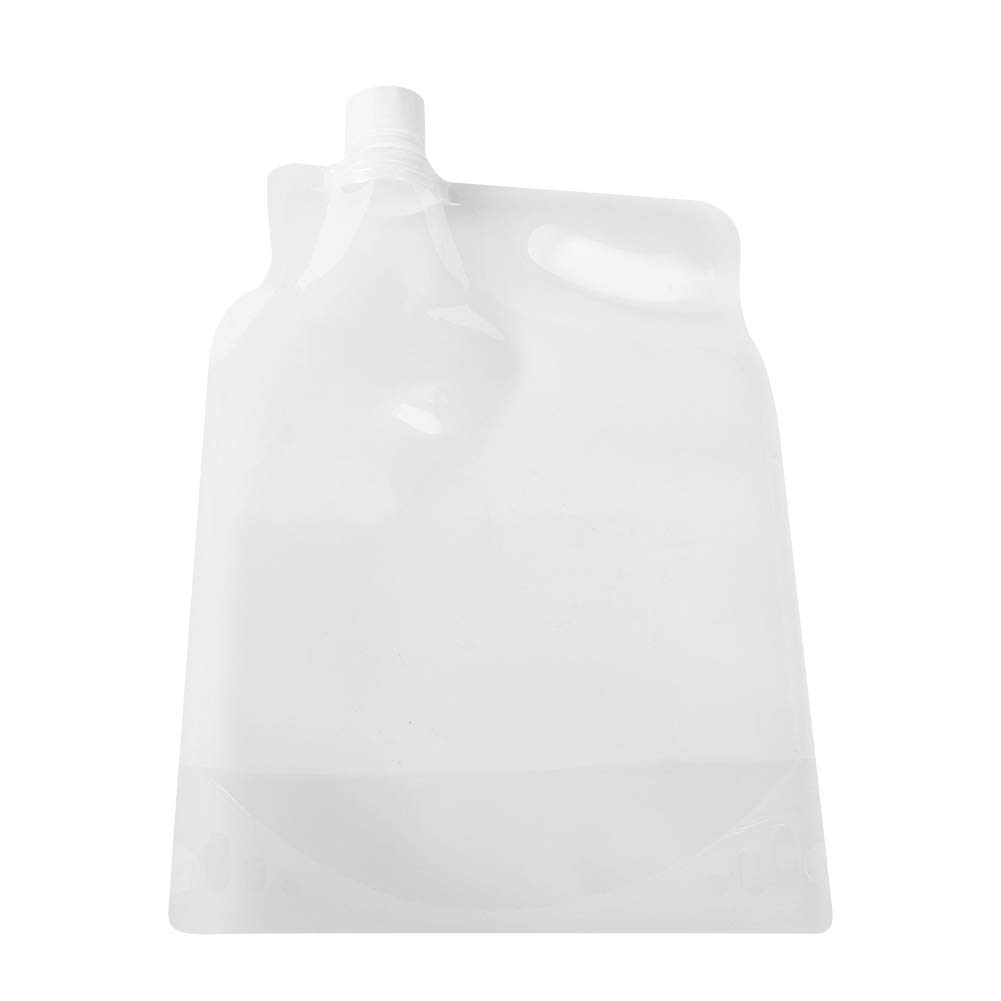 Folding Water Container Carrier Collapsible Tank,2L Water Storage Bag for Hiking Camping Picnic Travel BBQ ,PE,outdoor dining utensils