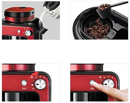 Kaffeemaschine nach Hause kleine Mini-Filterkaffeemühle, 600W, 580ML – Bild 3