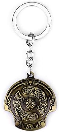lotuwio Dota 2 Keychain Pudge Toys Set New Game Dota2 Weapons Sword Talisman Props Ornaments Car Styling Decor Gift For Player Game Gift Kc0152
