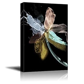 Wall26-Canvas Wall Art-Abstract Flower-Giclee Painting Wall Bedroom Living House Decoration Home Art - 12x18 inches