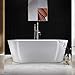 WOODBRIDGE B BathTub Faucet, F-0001 Brushed Nickel