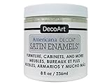 DecoArt D&eacute;cor Americana Decor Satin Enamels 8oz PureWht