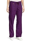 WonderWink Women's Scrubs  Cargo Pant, Eggplant, Medium