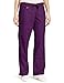 WonderWink Women's Fashion Cargo Pant, Eggplant, Large
