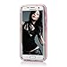 Galaxy S7 Edge Case (Not for S7) - Shock Absorption 2 in 1 Dual Layer High Impact Colorful Painting Detachable Hard PC Bumper + Soft TPU Rubber Skin Back Protective Cover by Badalink - Boy and Girl