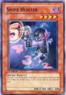Yu-Gi-Oh! - Snipe Hunter (CDIP-EN015) - Cyberdark Impact - 1st Edition - Common