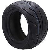 10 Inch Tire, 10x4.50-6 Tubeless Rubber Tire, Electric Scooter Tire Replacement Impact Resistance Slip Resistance