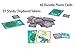 Turtle Flip Family Board Game – Cards Move Left and Right During The Game to Improve Memory and Number Counting Skills, Use at Home or in The Classroom, for All Ages, Kids and Adults 6 Years and Up