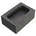 Saver 5 OZ Graphite Crucible Ingot Bar Combo Mold For Silver Gold Melting Casting