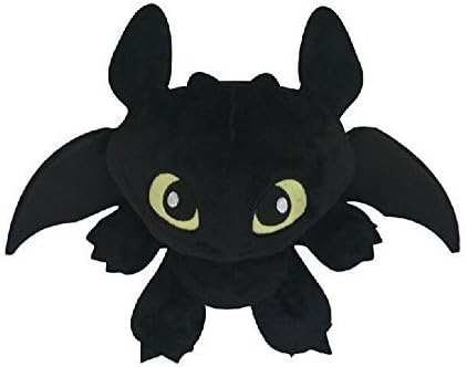 How to Train Your Dragon 11.8" / 30cm Toothless Plush Black Doll Stuffed Animals Figure Soft Anime Collection Toy