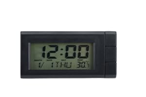 Gigicloud Mini Car Clock - Digital Dashboard Clock with Month, Date and Backlight for Auto, Truck, SUV and More