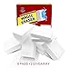(8+2Pack)Magic Eraser HUNTINGOOD Original cleaning sponge-Extra large,3X Thicker & 2X Extra High Density Cleaning pads,Odorless,high polymer clean magic sponge