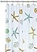 Blu-Pier Tech Shower Curtain 72 X 72 inches