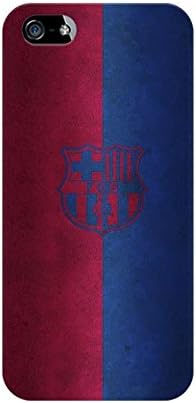 Mobicture FCB Designer Printed Hard Case Cover - [Hard Poly Carbonate] [Slim-fit] [Shock-Proof] Back Cover for Apple iPhone 5