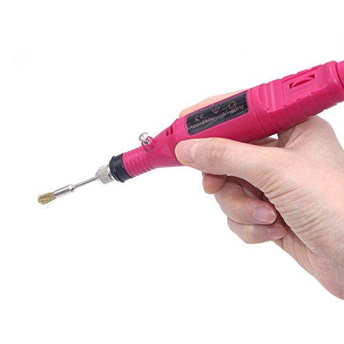 REAMTOP 45Pcs Steel Wire Wheels Pen Brushes Set Kit Accessories for Dremel Rotary Tool