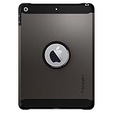 Spigen Tough Armor Works with iPad 9.7 Case iPad Case (2017/2018) - Gunmetal