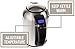 Electric Kettle with 4 Button Touch Display Variable Temperature Control - 1000 Watt Stainless Steel Hot Water Heater - This 1.8 Quart Kettle is the Perfect Tea Maker with Safe Automatic Shut-Off