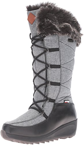 Kamik Women's Pinot Snow Boot, Charcoal, 7 M US