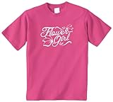 Threadrock Big Girls' Flower Girl Youth T-Shirt