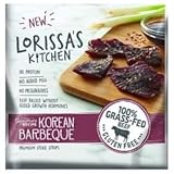 Lorissa's Kitchen Korean BBQ Jerky Snack Bags 1oz (24 bags)