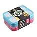 Bento Lunchboxes - 2 Pack - Lunch Containers with 3 Compartments - Great for Kids or Adults - Microwave, Dishwasher and Freezer Safe - Premium Quality
