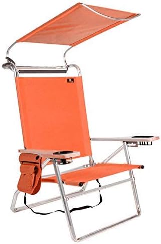 Copa Beach Multi Position Deluxe Canopy Beach Chair Coral Amazon Com Au Sports Fitness Outdoors
