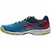 ASICS Men's Gel-Solution Slam 3 Tennis Shoe, Methyl Blue/Orange/Lime, 10 M US