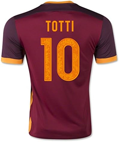 A.S. Roma #10 Totti 2015/16 Home Soccer Adult Football Jersey