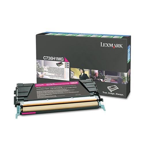Lexmark C736H1CG, C736H1KG, C736H1MG, C736H1YG Toner Magenta