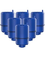 Waterdrop RF-9999 Water Filter, Compatible with Pur RF-9999 Faucet Replacement Water Filter, Pack of 6