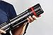 Juvale Poster Tube - Expandable Blueprint, Drafting, Document, Art Storage Hard Plastic Tube 24 to 40 inches with Adjustable Should Strap Water and Light Resistance Case (Black)