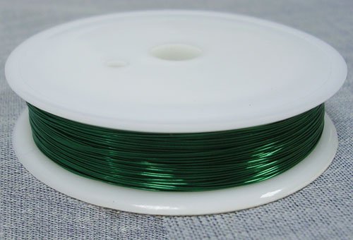 PEPPERLONELY Brand 10 Rolls 0.4mm Mixed Color Copper Jewelry Beading Wire 10M/Roll