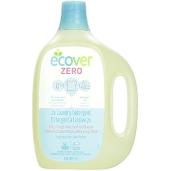 Ecover Zero 2x Laundry Detergent Fragrance Free 93 Fl Oz