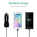 Tsevinsek USB Type C Car Charger with Coiled USB C Cable for Samsung Galaxy S8/S8 Plus/Galaxy S9/S9+, Moto Z Force Droid/Z2 Force/Z Play/Moto X4, Google Pixel/XL/2 XL and More Android Phones/iPhone