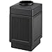 Safco Canmeleon Trash Can, 38 Gallons, Indoor and Outdoor Use, Open Top, Durable & Weather-Resistant Commercial Garbage Can, Black