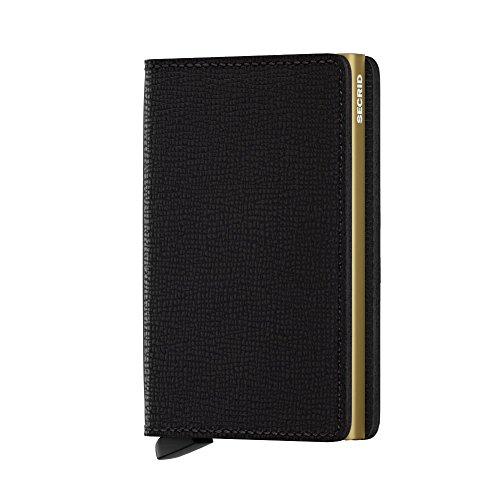 Secrid woman slim wallet genuine leather crisple black …