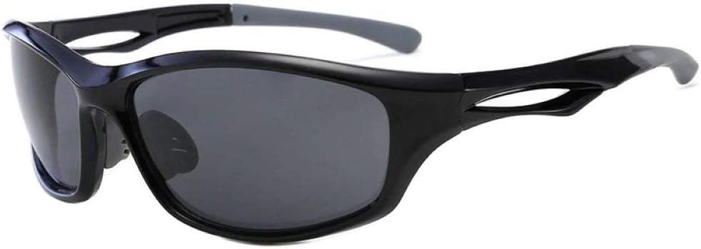Red Benko Polarized uv protection Sports Sunglasses for men's/womens Cycling/bike/biking/mountain bike(mtb) fishing golf motorcycle bicycle running sport polarized glasses for men/women (Black)