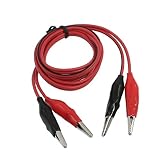 BARGAIN HOUSE Plastic Cable Metal Alligator Clip Automobile Voltage Tester Pen Long 103cm