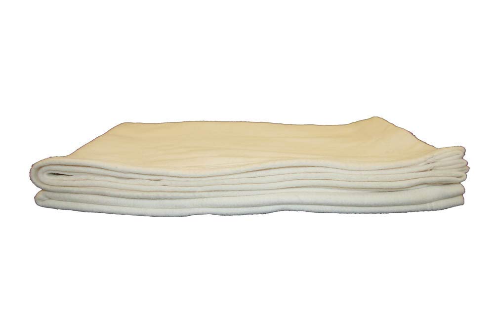 SPA Massage Table Length Plush Durable Fleece Blanket (Cream) : Beauty