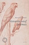 Nonante-neuf poèmes by 