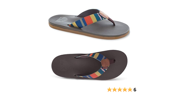 rainbow flip flops mens amazon